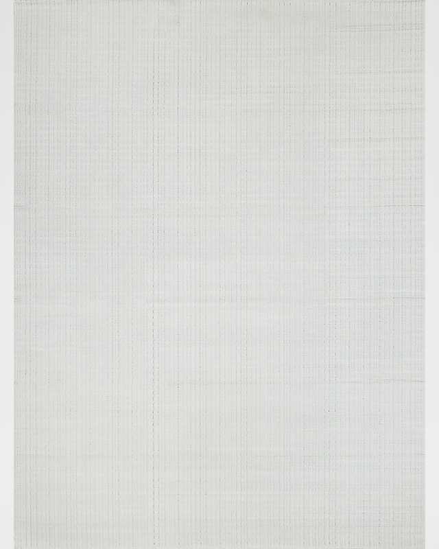 Cabrini Hand-Loomed White Rug, 9' x 12'